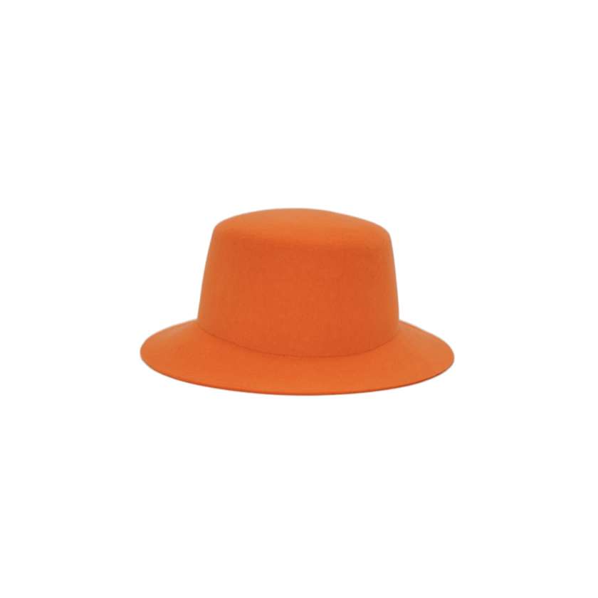 BOB chapeau en feutre orange - Montcapel