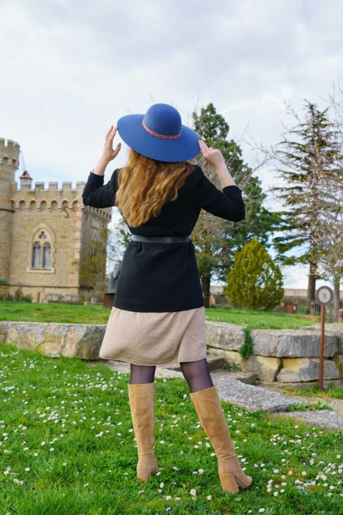 Chapeau d'hiver en feutre de laine de la chapellerie MontCapel