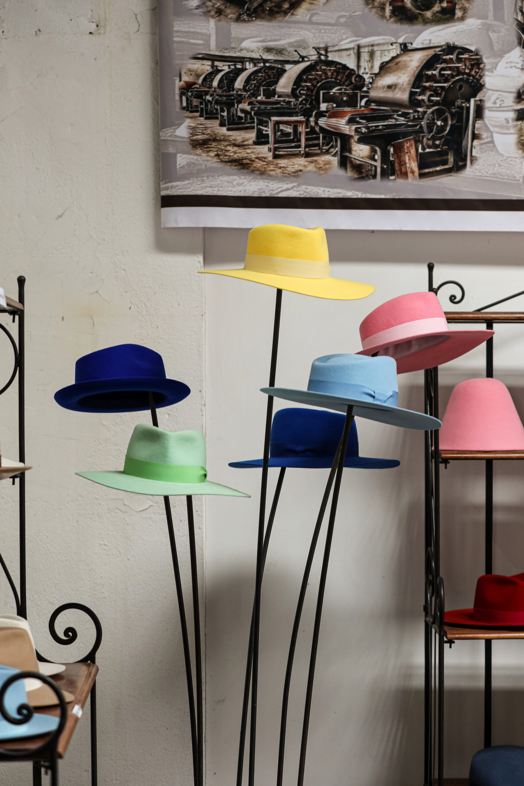 Chapeaux de la boutique de la chapellerie MontCapel